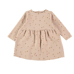 VESTIDO CROSSDOTS NUDE