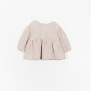 BLUSA ESTAMPADA CREMA