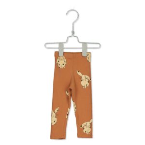 LEGGINGS BEBÉ CONEJOS CARAMELO
