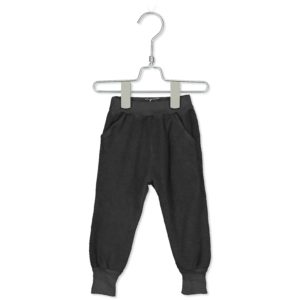 PANTALÓN BEBÉ FELPA NEGRO VINTAGE