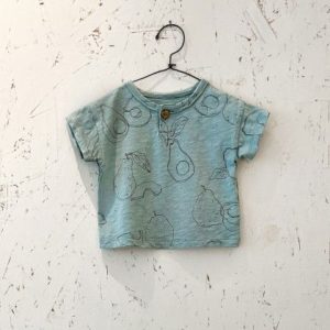 CAMISETA AGUACATE AZUL