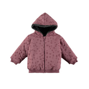 CHAQUETA ACOLCHADA PRINTS GRAPE