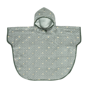 PONCHO MUSELINA ARCOS VERDES