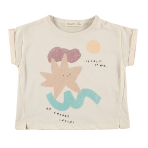 CAMISETA VOYAGE BEIGE