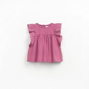 BLUSA VOLANTES ROSA