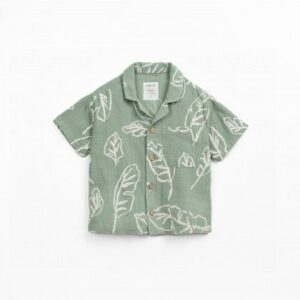 CAMISA HOJAS VERDE +3