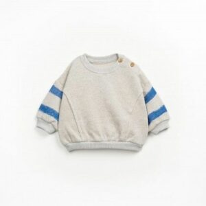 SUDADERA RAYAS AZULES