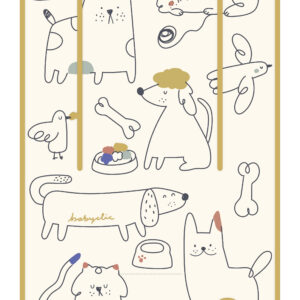 COLCHONETA CAPRI CATS AND DOGS