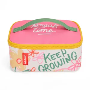 BOLSA ALMUERZO FLOWER ARTWORK