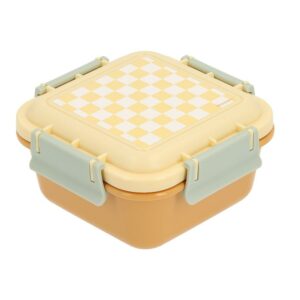 CAJA ALMUERZO YELLOW CHESS