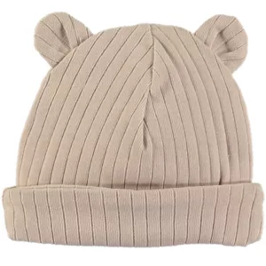GORRO OREJITAS SWEET MAXI RIB NUDE
