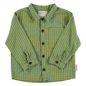CAMISA CUADROS VERDES +3