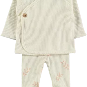 JUBÓN+POLAINA EASY LEAVES NUDE