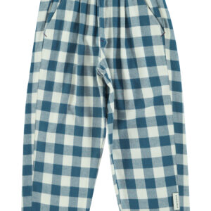 PANTALÓN CUADROS AZULES Y BLANCOS +3