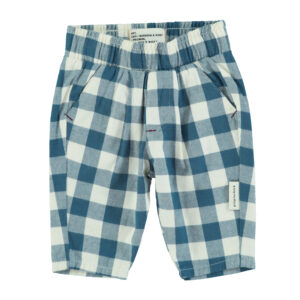 PANTALONES CUADROS AZULES Y BLANCOS