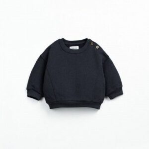 SUDADERA FELPA NEGRA