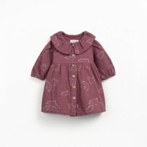 VESTIDO AVES FRAMBUESA