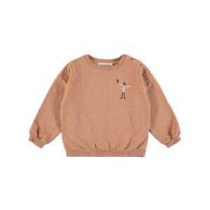 SUDADERA PERSON TERRACOTA
