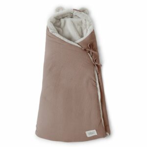 SACO CAPAZO TEDDY CARAMEL GLACÉ