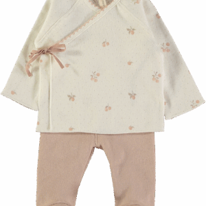 JUBÓN CRUZADO+POLAINA BE BERRIES NUDE