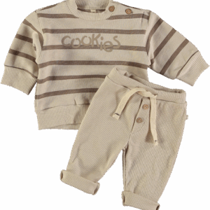 CONJUNTO BEBÉ OLAF COOKIES BROWN