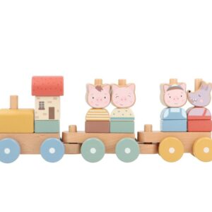 TREN LITTLE PIGS APILABLE MADERA