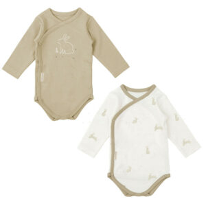 PACK 2 BODIES MANGA LARGA BUNNY VERDE