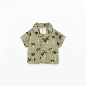 CAMISA PALMERAS VERDE