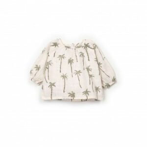 CAMISA PALMERAS VERDE BEBÉ