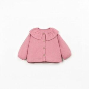 CHAQUETA CUELLO VOLNATE ROSA