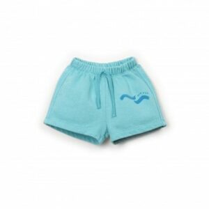PANTALÓN CORTO FELPA WAVES AZUL