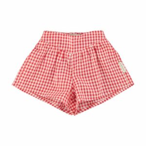 SHORTS VICHY ROJOS
