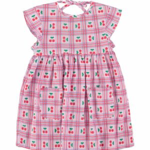 VESTIDO LILA CEREZAS