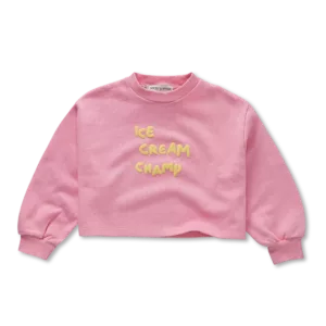SUDADERA ICE CREAM ROSA