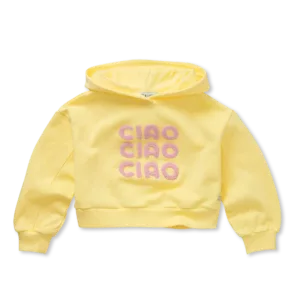 SUDADERA CIAO AMARILLO
