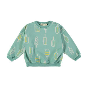 SUDADERA GELATO GREEN