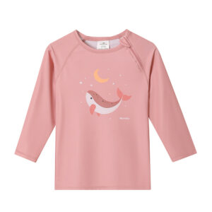 Camiseta Protección Manga Larga Whale Pink
