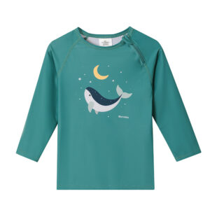 Camiseta Protección Manga Larga Whale Teal