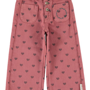 PANTALÓN CORAZONES NEGROS