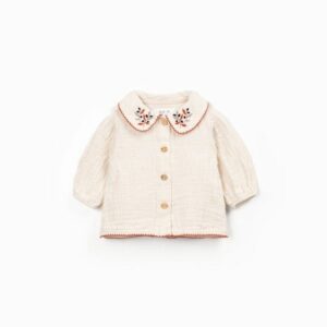 CAMISA CUELLO BORDADO