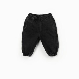 PANTALÓN DENIM NEGRO AW26
