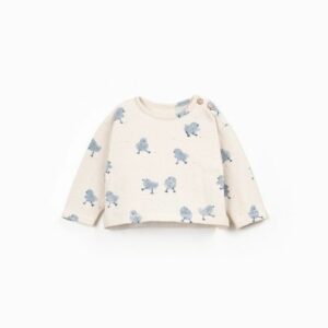 SUDADERA POLLOS AZUL