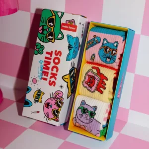 PACK CALCETINES HELLO HOSSY CATS